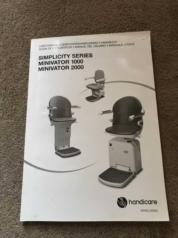 Foto Treppenlift handicare Minivator 2000 in beige