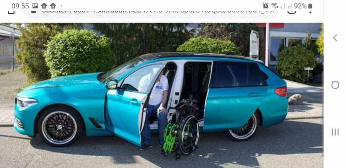 Foto BMW 530ix Drive Touring Rollstuhlverladesystem