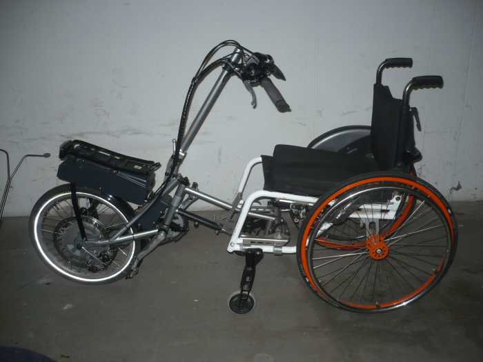 Foto Vorspannbike (mit den Füßen zu bedienen)