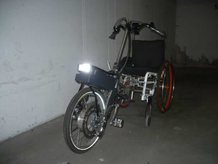 Foto Vorspannbike (mit den Füßen zu bedienen)