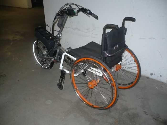 Foto Vorspannbike (mit den Füßen zu bedienen)