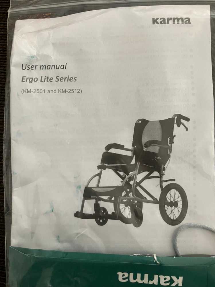 Foto Karma ERGOLITE Rollstuhl Ergolite 2