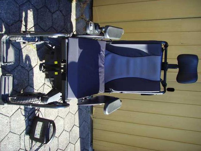 Foto elektrischer Rollstuhl