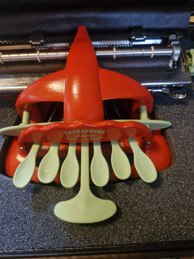 Foto Schreibmaschine für Sehbehinderte