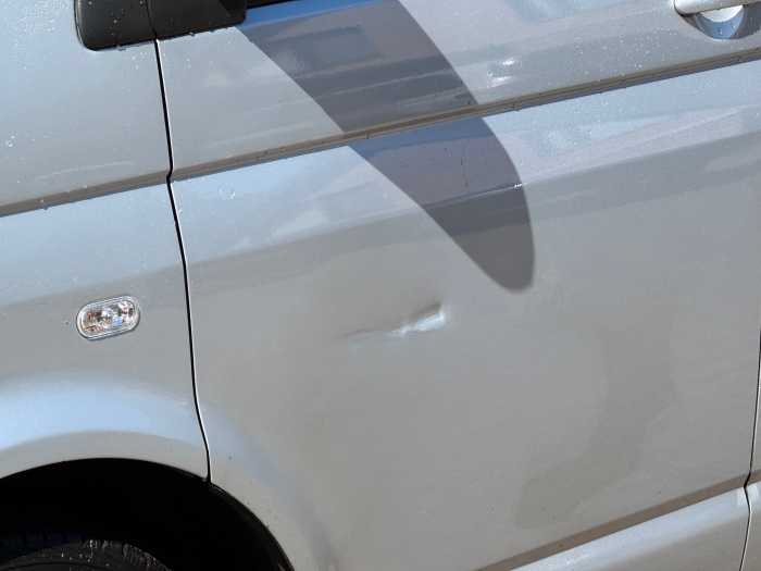 Foto VW Bus T5 mit Hebebühne/ Handgas