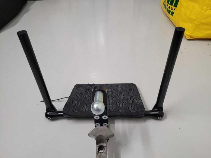 Foto Rollstuhlzuggerät My Skate Fußrastenadapter , Halt