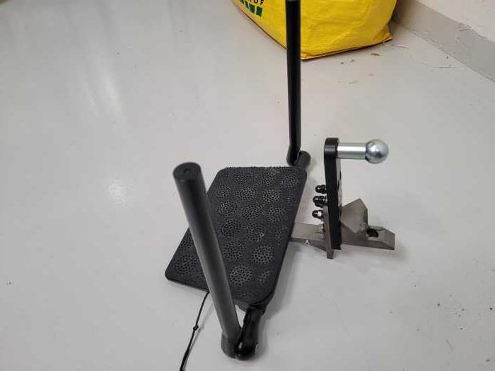 Foto Rollstuhlzuggerät My Skate Fußrastenadapter , Halt