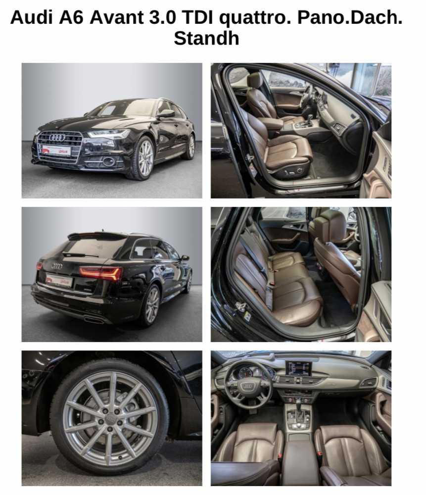 Foto Audi A6 Avant 3.0 BI-TDI quattro,