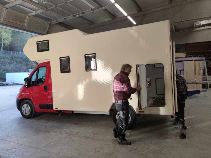 Foto Wohnmobil zum Selbstausbau