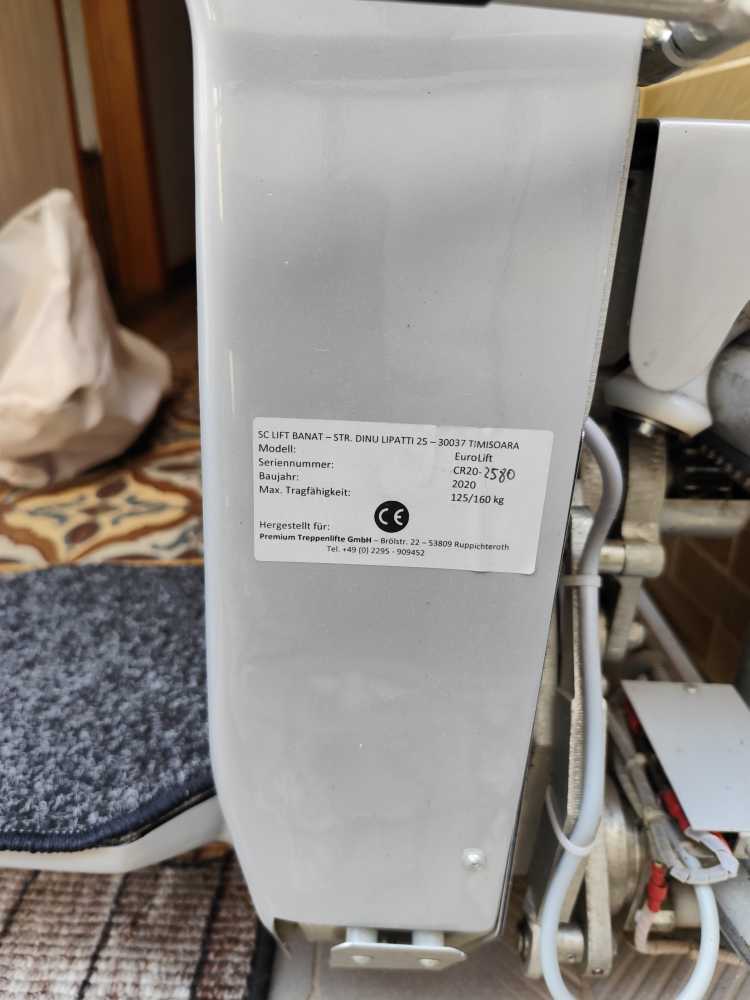 Foto Lift für Außentreppe