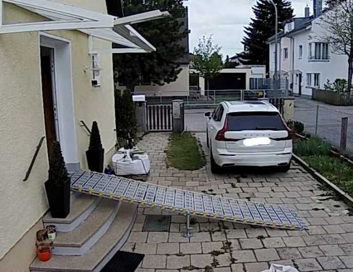 Foto Rampe f. Rollstuhl, Rollator, Scooter, Schwerlast
