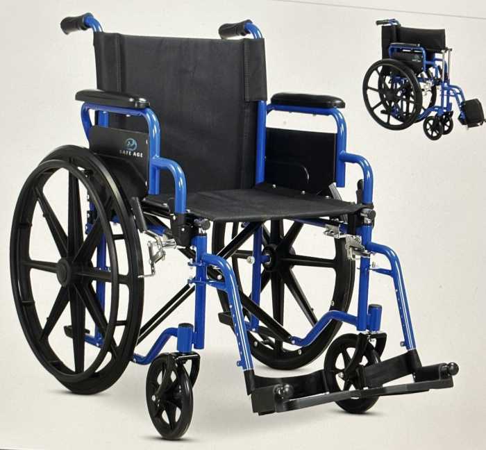 Foto LeichtgewichtRollstuhl. faltbar