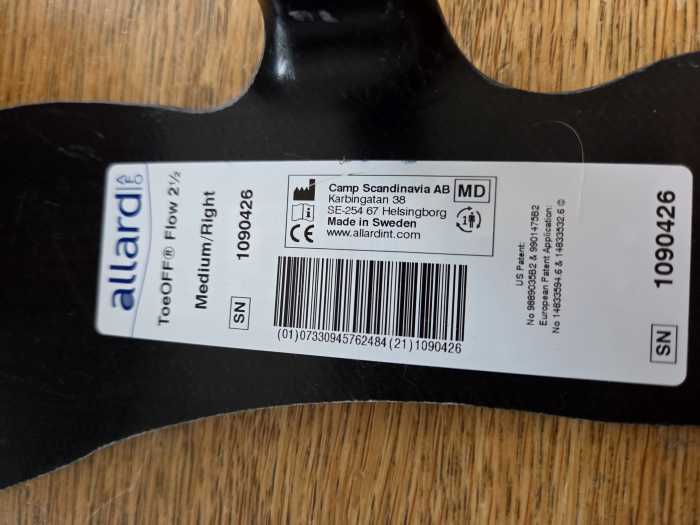 Foto Fußheberorthese ToeOff Flow