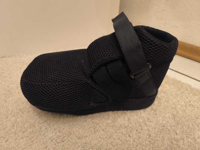 Foto Entlastungsschuh rechts Gr 38