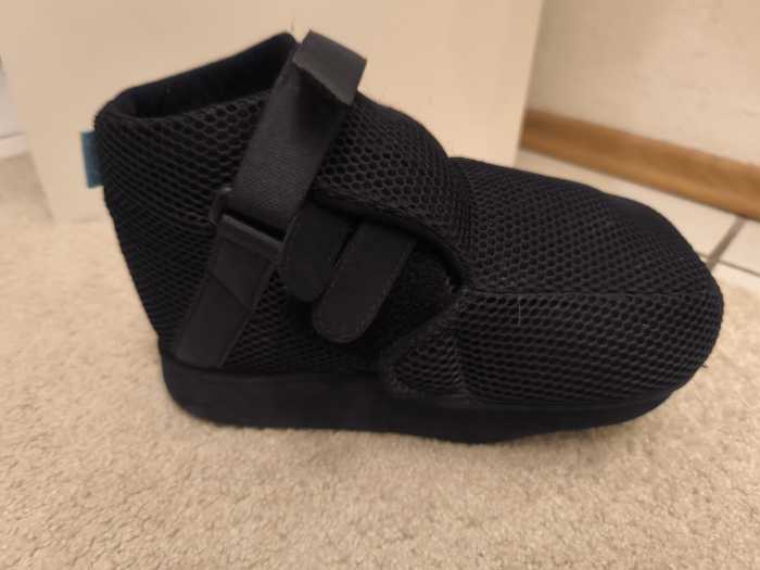 Foto Entlastungsschuh rechts Gr 38