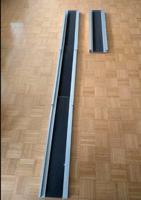 Foto Rampus Teleskop Rollstuhl Rampe 2,8m 280cm