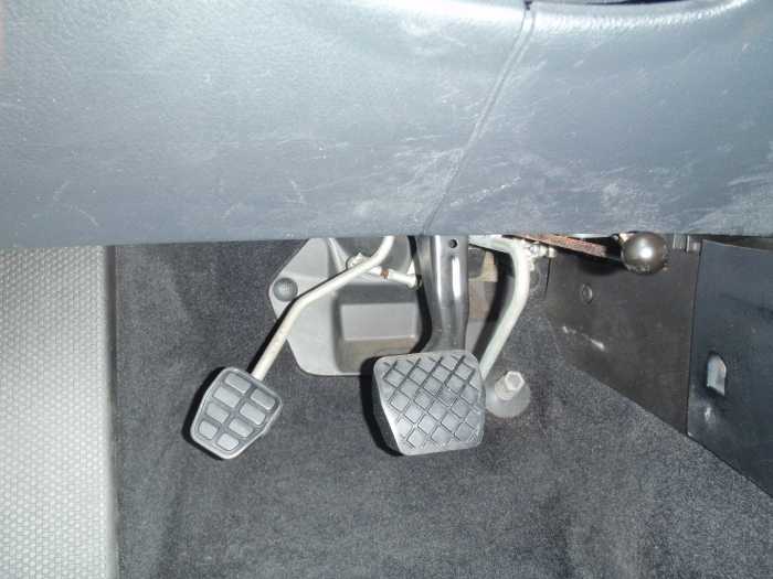 Foto vw golf kombi automatik mit links / rechts gas