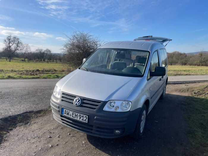 behindertengerechtes-auto-gebraucht VW Caddy Bj. 2009 – 1.4 Behindertengerecht-Rampe T