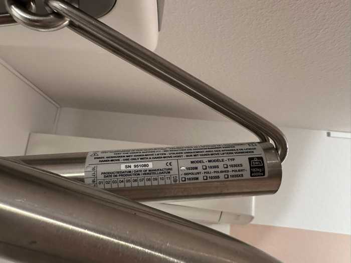 Foto Deckenlifter Handi-Move mit Motor und Hebebügel