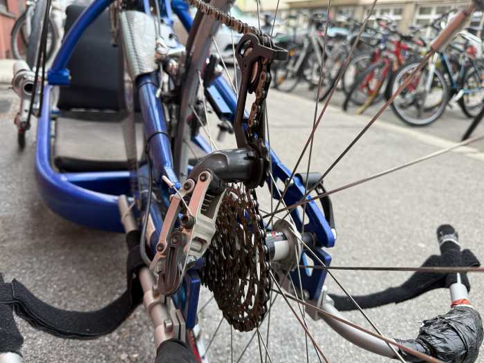 Foto Sunrise Medical QUICKIE Shark Handbike / Rollstuhl