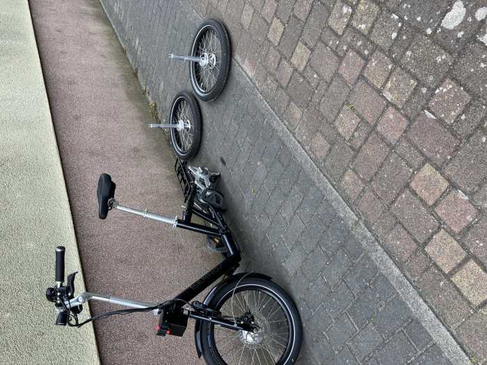 Foto Elektro-Dreirad, klapp- und zerlegbar