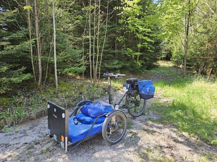 Foto Rollstuhlfahrrad