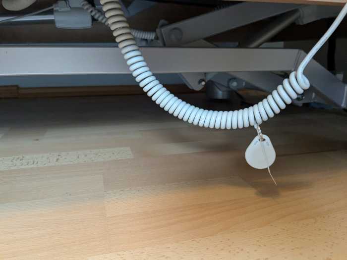 Foto Pflegebett in warmer Buchen-Optik