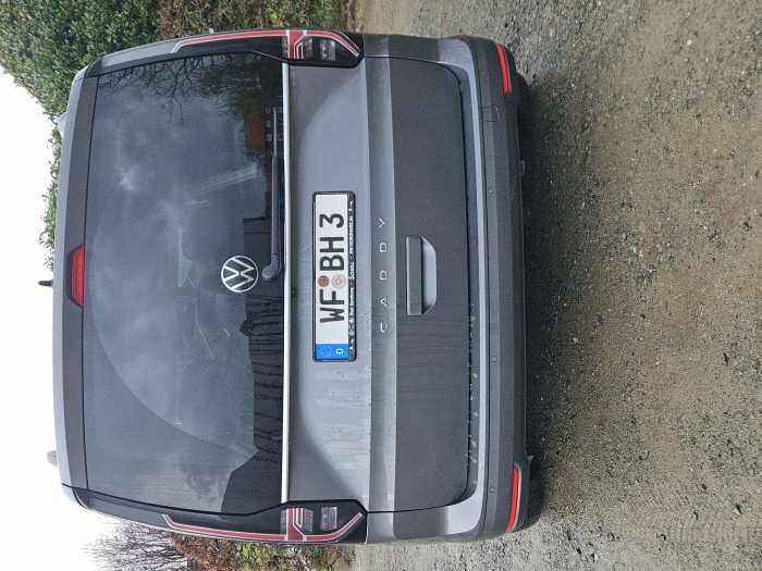 Foto Caddy mit Hebekrahn für Rollstuhl