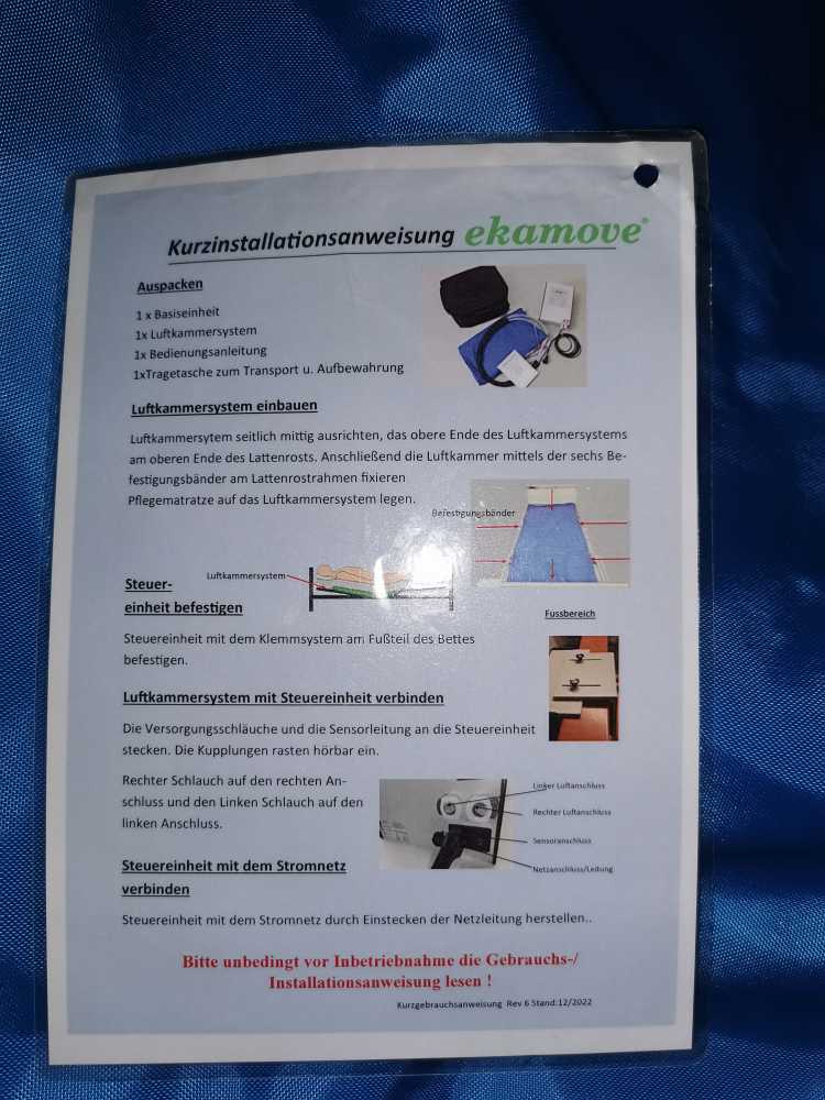 Foto Seitenlagerungssystem Ekamove