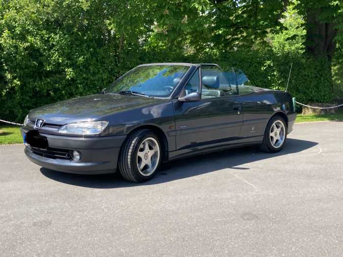Foto Umgebauter Peugeot 306 Cabrio für Selbstfahrer