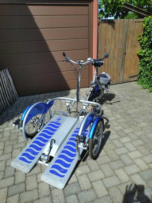 Foto Rollstuhlfahrrad van Raam Velo plus, Elektrofahrra