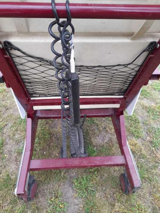 Foto Thekla Schieberollstuhl, Mobilisationsrollstuhl
