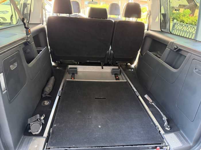 Foto caddy maxi mit easy Flex Rampe