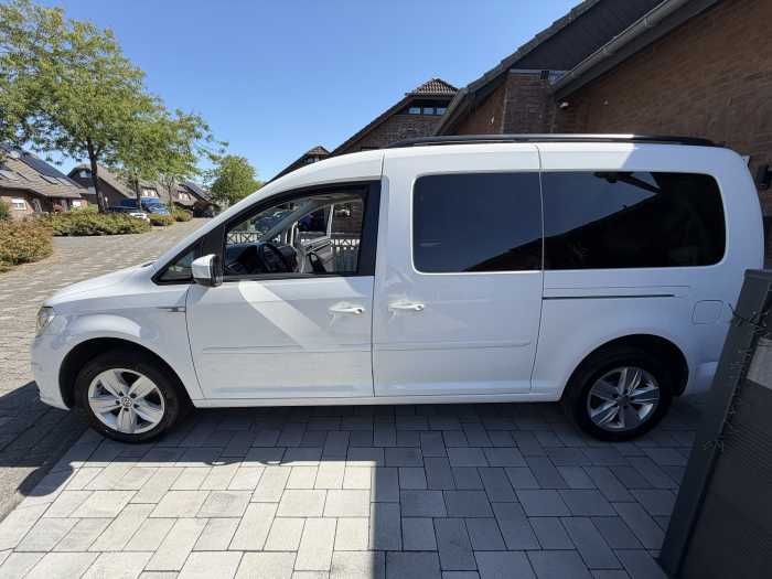 Foto caddy maxi mit easy Flex Rampe