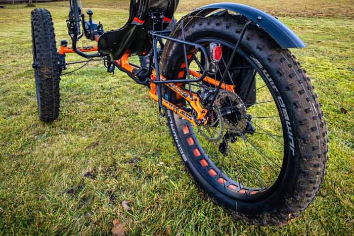 Foto ICE  Full Fat  Liegedreirad mit 26  Rädern