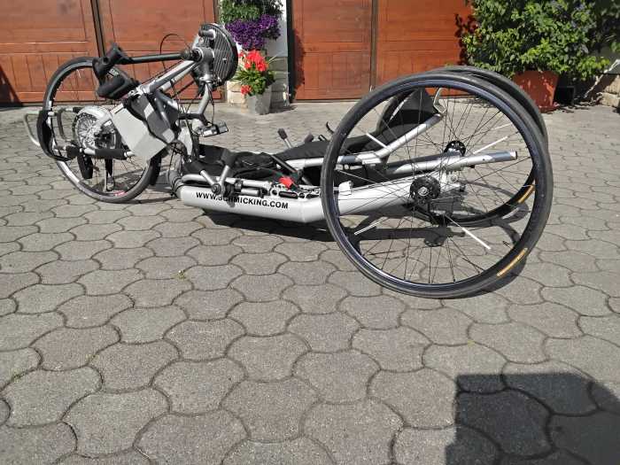 Foto Schmicking Handbike für Tetras mit E-Antrieb