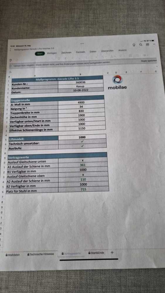Foto Treppenlift der Firma mobilae