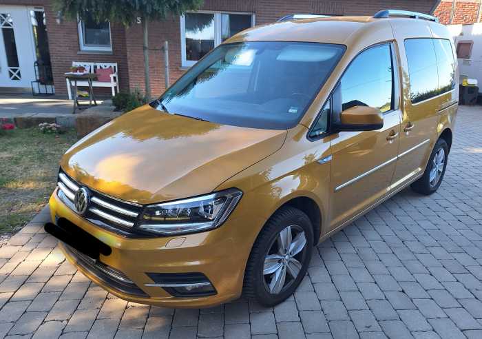 behindertengerechtes-auto-gebraucht VW Caddy behindertengerecht umgebaut/ Rollstuhlram