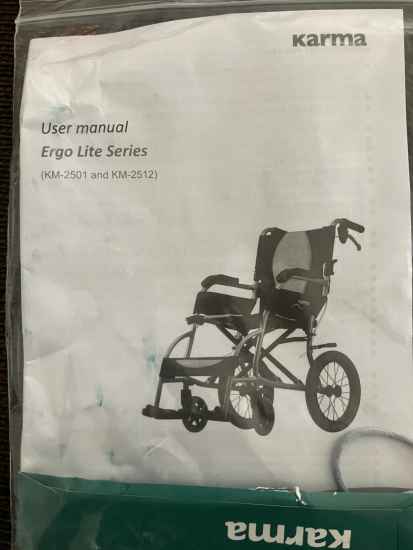 Foto Karma ERGOLITE Rollstuhl Ergolite 2