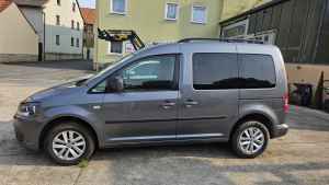 Foto VW Caddy - Rollstuhlkran, Selbstfahrer + 4 Pers.