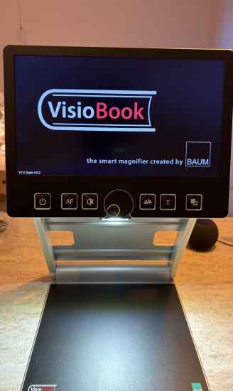 Hilfsmittel: VisioBook Bildschirmlesegerät