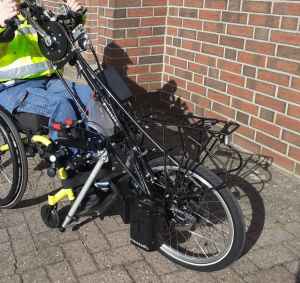Handbike: Handbike Lipo smart Tetra Von der Firma Stricker