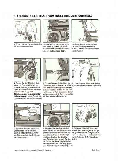 Behindertengerechtes Auto: Renault Kangoo + Behind.-Sitz