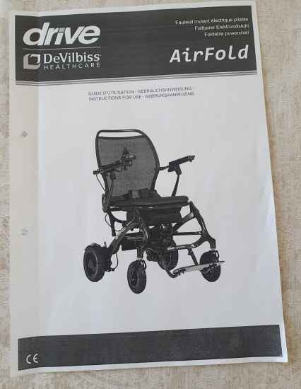Foto Elektrorollstuhl, faltbar