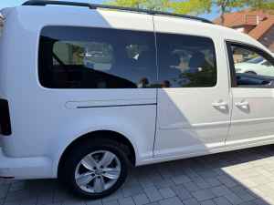 Foto caddy maxi mit easy Flex Rampe