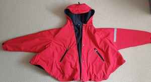 Foto Schalenrollstuhl Winterjacke mit Ärmel