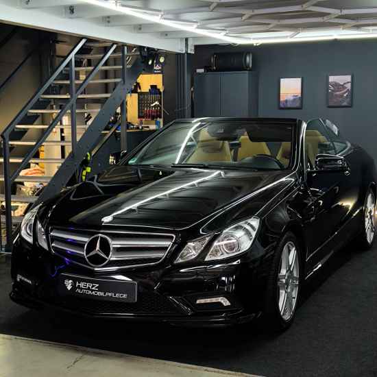 Behindertengerechtes Auto: Mercedes E Klasse Cabrio , Aktivfahrer mit Handgas
