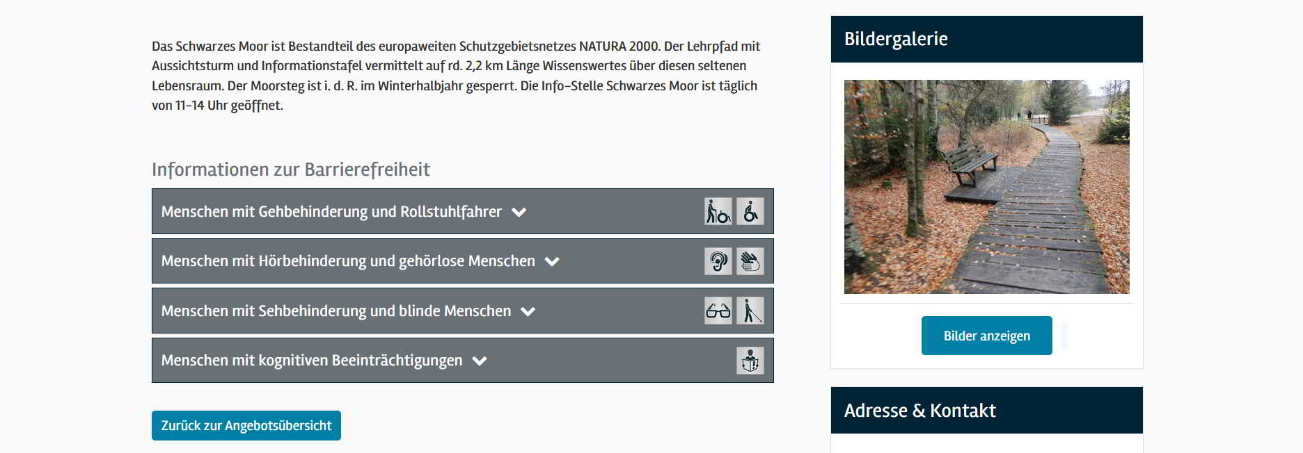 Barrierefreie Ausflüge, Reisen und Unterkünfte finden